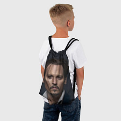 Рюкзак-мешок Джонни Депп Johnny Depp, цвет: 3D-принт — фото 2