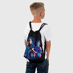 Рюкзак-мешок Стив Лучшая мамочка Очень странные дела нетфликс, цвет: 3D-принт — фото 2