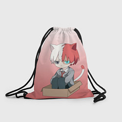 Рюкзак-мешок Шото котик, цвет: 3D-принт