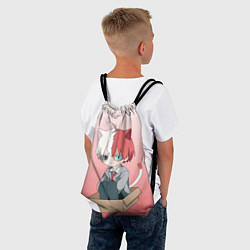 Рюкзак-мешок Шото котик, цвет: 3D-принт — фото 2