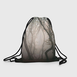 Рюкзак-мешок Лес Туман, цвет: 3D-принт