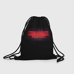 Рюкзак-мешок С логотипом Stranger Things, цвет: 3D-принт