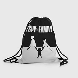Рюкзак-мешок Семья шпиона Логотип, цвет: 3D-принт