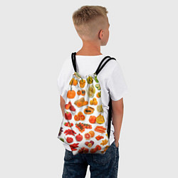 Рюкзак-мешок VEGETABLE FRUIT ABUNDANCE, цвет: 3D-принт — фото 2