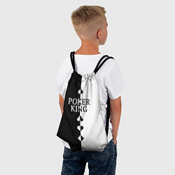 Рюкзак-мешок Король Покера Black, цвет: 3D-принт — фото 2