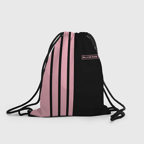 Мешок для обуви BLACKPINK HALF BLACK-PINK MINI LOGO / 3D-принт – фото 1