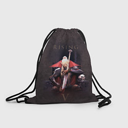 Рюкзак-мешок Вампир на троне, цвет: 3D-принт
