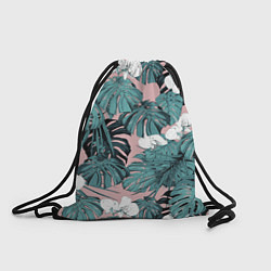 Рюкзак-мешок Цветы Тропические Орхидеи, цвет: 3D-принт