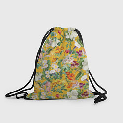 Рюкзак-мешок Цветы Солнечное Лето, цвет: 3D-принт