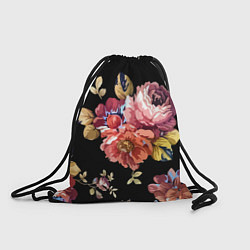Рюкзак-мешок Розы в летней ночи Fashion trend, цвет: 3D-принт