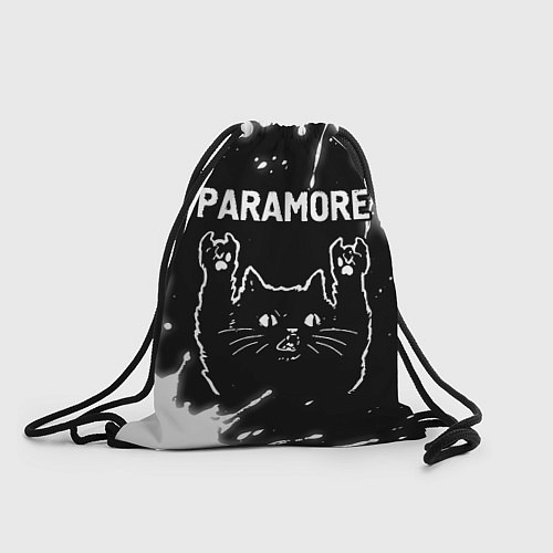 Мешок для обуви Группа Paramore и Рок Кот / 3D-принт – фото 1