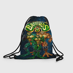 Рюкзак-мешок Rare - Battletoads, цвет: 3D-принт