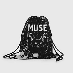 Мешок для обуви Группа Muse и Рок Кот