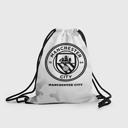 Рюкзак-мешок Manchester City Sport на светлом фоне, цвет: 3D-принт