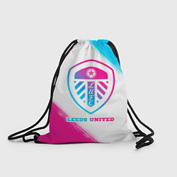 Рюкзак-мешок Leeds United Neon Gradient, цвет: 3D-принт