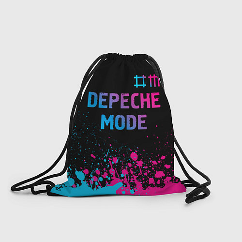 Мешок для обуви Depeche Mode Neon Gradient / 3D-принт – фото 1