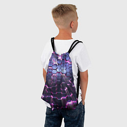 Рюкзак-мешок Сквозь плиты, цвет: 3D-принт — фото 2