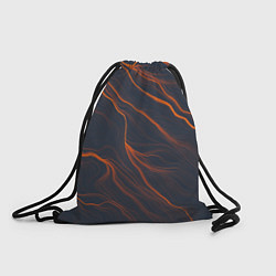 Рюкзак-мешок Оранжевая Молния, цвет: 3D-принт