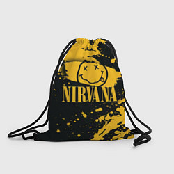 Мешок для обуви NIRVANA логотип и краска