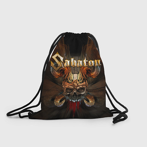 Мешок для обуви SABATON САБАТОН SKULL / 3D-принт – фото 1