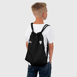 Рюкзак-мешок C логотипом Boris Brejcha, цвет: 3D-принт — фото 2