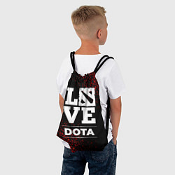 Рюкзак-мешок Dota Love Классика, цвет: 3D-принт — фото 2
