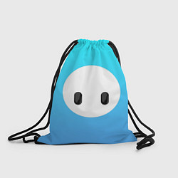 Рюкзак-мешок Fall Guy blue, цвет: 3D-принт