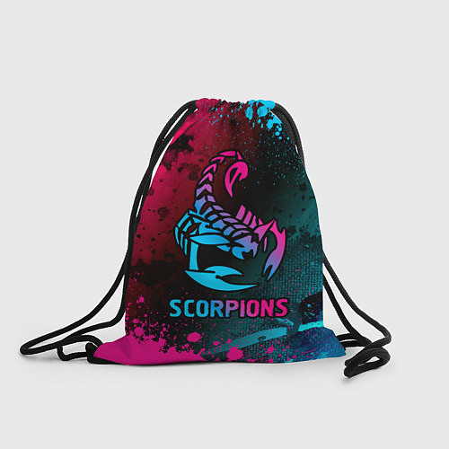 Мешок для обуви Scorpions Neon Gradient / 3D-принт – фото 1