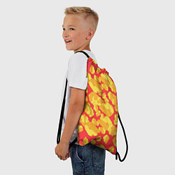 Рюкзак-мешок Сырная буря, цвет: 3D-принт — фото 2