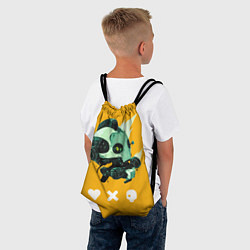 Рюкзак-мешок Голова Робота, цвет: 3D-принт — фото 2