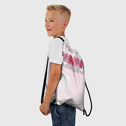 Рюкзак-мешок Мама - лучшая подруга, цвет: 3D-принт — фото 2