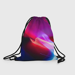 Рюкзак-мешок Неоновая палитра цветов - Красный, цвет: 3D-принт