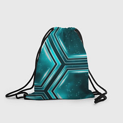 Рюкзак-мешок Космические соты, цвет: 3D-принт