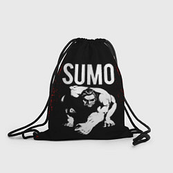 Рюкзак-мешок Мощный сумоист, цвет: 3D-принт