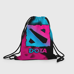 Рюкзак-мешок Dota Neon Gradient, цвет: 3D-принт