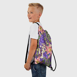 Рюкзак-мешок Яркий Цветочный Сад, цвет: 3D-принт — фото 2