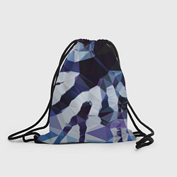 Рюкзак-мешок Лоу Поли Полигоны, цвет: 3D-принт