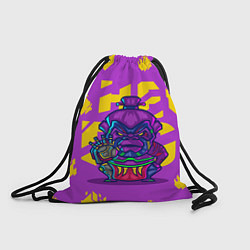 Рюкзак-мешок ОБЕЗЬЯНА СУМОИСТ, цвет: 3D-принт