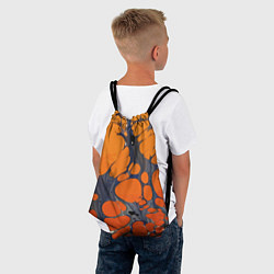 Рюкзак-мешок Лавовая паутина, цвет: 3D-принт — фото 2