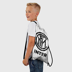 Рюкзак-мешок Inter с потертостями на светлом фоне, цвет: 3D-принт — фото 2
