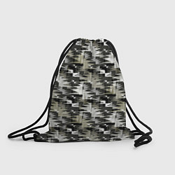 Рюкзак-мешок Абстрактный камуфляжный, цвет: 3D-принт