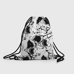 Рюкзак-мешок Пасти акул - паттерн, цвет: 3D-принт