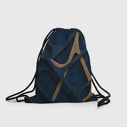 Рюкзак-мешок Абстрактный фон сетка, цвет: 3D-принт