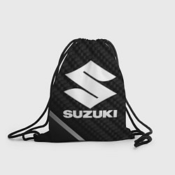 Рюкзак-мешок Suzuki карбон, цвет: 3D-принт