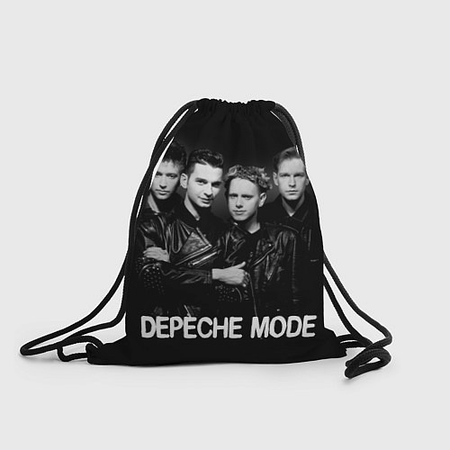 Мешок для обуви Depeche Mode - black & white portrait / 3D-принт – фото 1