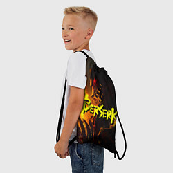 Рюкзак-мешок Берсерк Гатс В Горящем Лесу, цвет: 3D-принт — фото 2