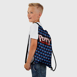 Рюкзак-мешок Poppy Playtime - Huggy Wuggy Pattern, цвет: 3D-принт — фото 2