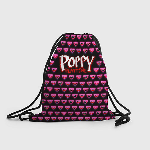 Мешок для обуви Poppy Playtime - Kissy Missy Pattern - Huggy Wuggy / 3D-принт – фото 1