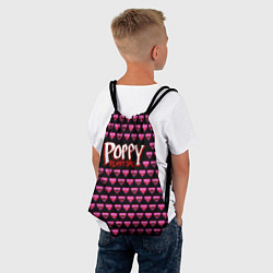 Рюкзак-мешок Poppy Playtime - Kissy Missy Pattern - Huggy Wuggy, цвет: 3D-принт — фото 2