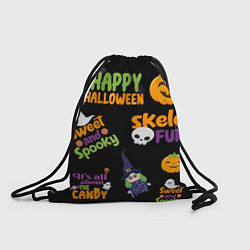 Рюкзак-мешок Незабываемая ночь приключений halloween, цвет: 3D-принт